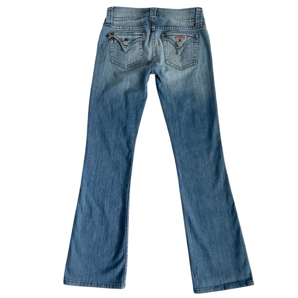 Hudson Signature Bootcut Light Wash Flap Pocket Jeans Women's Size 27 - Picture 2 of 15